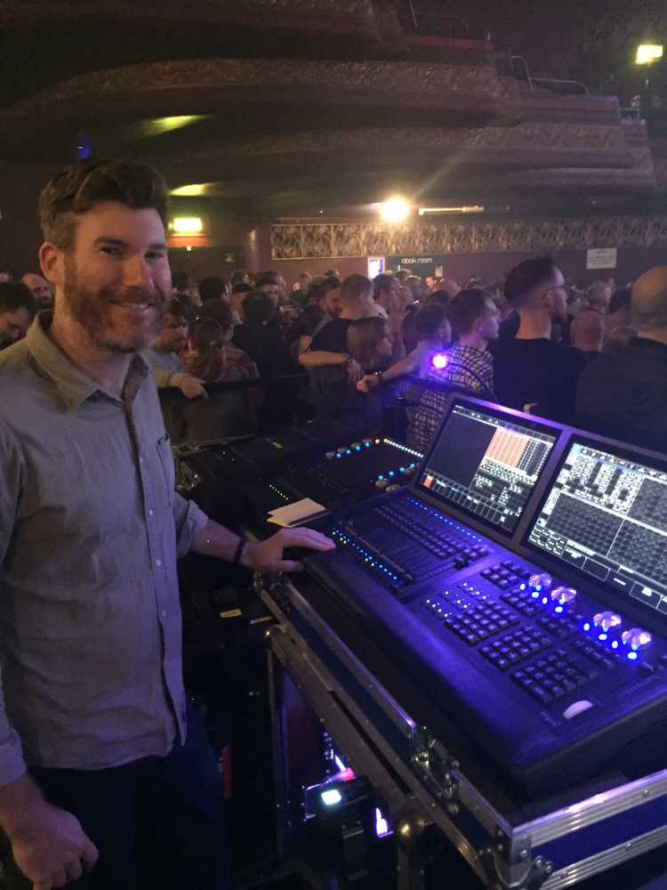 The Michael Brown-designed lightshow is being run with a ChamSys MagicQ MQ500 Stadium console