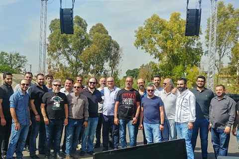 Clair Brothers hosted a Beirut product demo