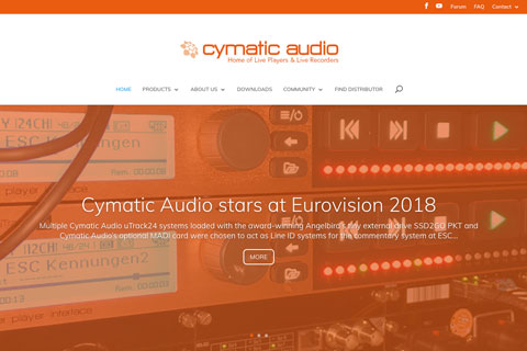 The new website includes an online store