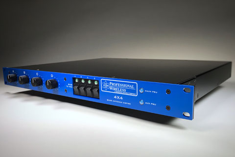 The unit handles up to four receivers