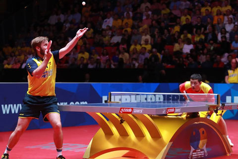 The 2018 World Team Table Tennis Championships were held in Halmstad, Sweden