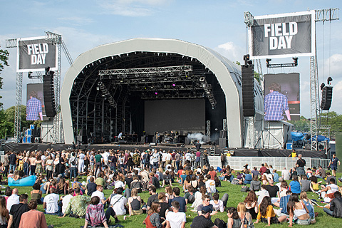 Field Day in South London’s Brockwell Park