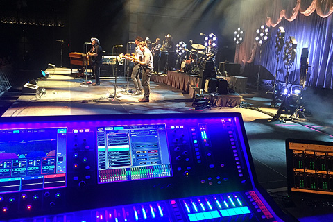 Nathaniel Rateliff on stage at the Anthem in Washington, DC