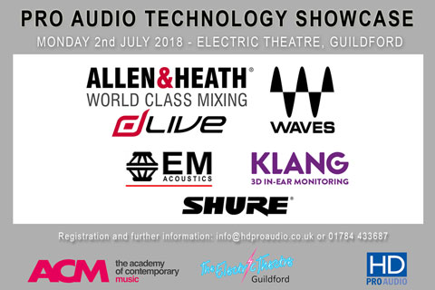 Specialists from each manufacturer will be on hand to present their respective products