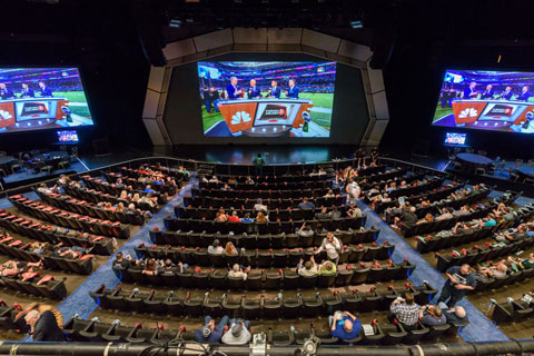 The Las Vegas theatre has undergone a $150m renovation