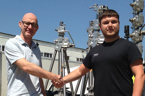 PMBS operations director Toby Dare and Billy Smith