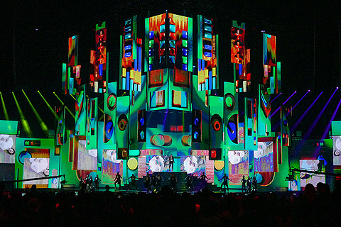 The show was broadcast live by Taiwan national TV throughout South-East Asia (photo: Jens Poehlker)