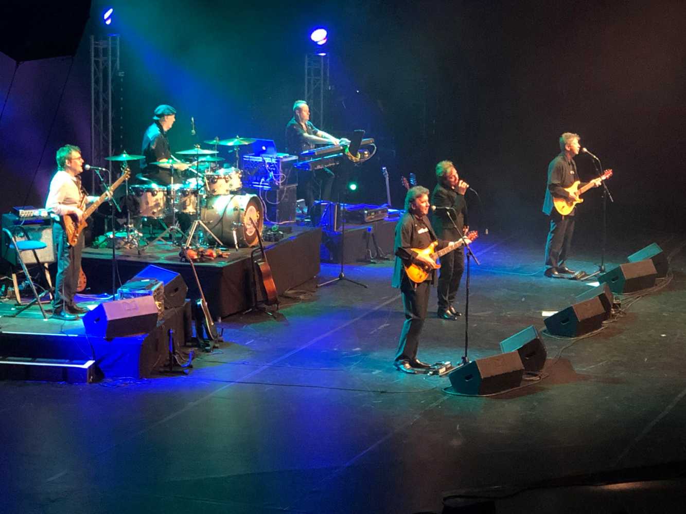 The Hollies in action with the new WPC