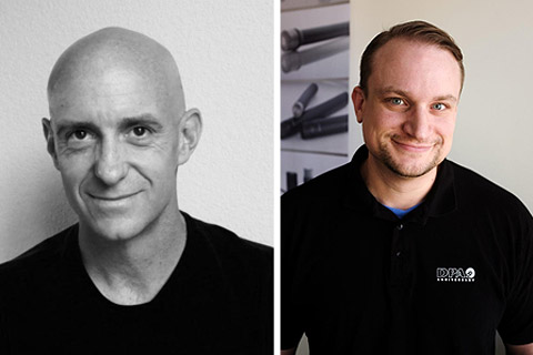 Paul Andrews (left) and Chris Brunhaver