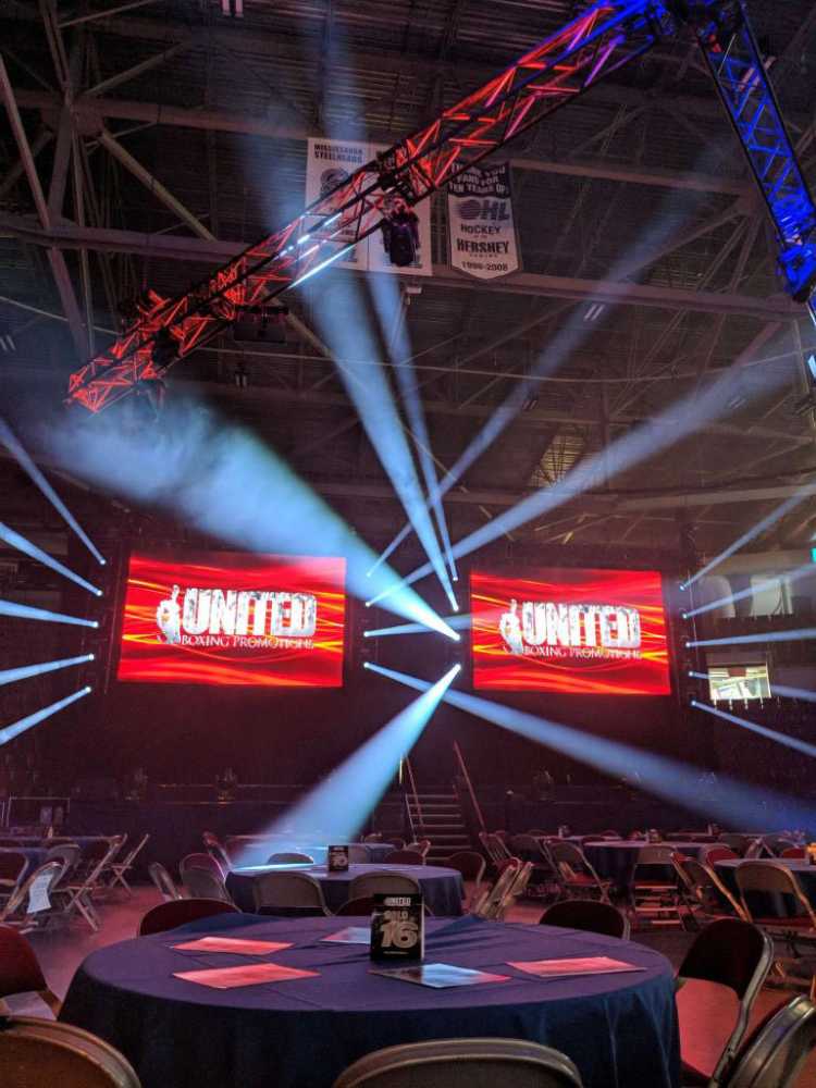 Twenty-four DARTZ 360s were deployed around the arena