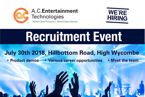 AC-ET is holding the recruitment event at its High Wycombe base