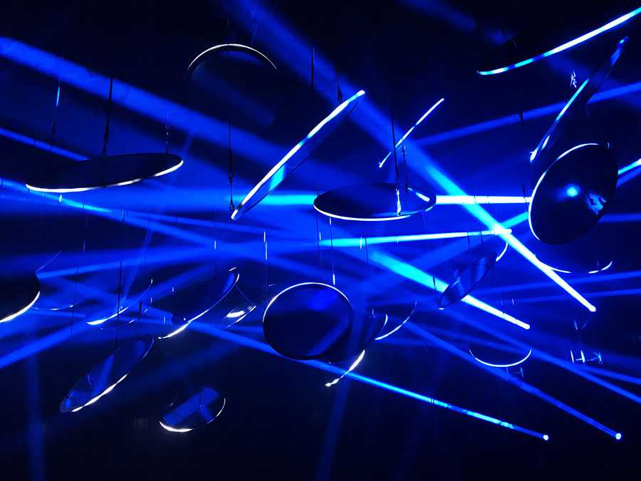 The work was produced by L!VE Kingway at the National Centre for the Performing Arts (NCPA) in Beijing (photo: Christopher Bauder)