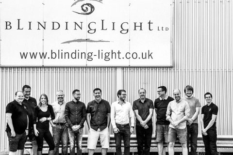 The TSL and Blinding Light team