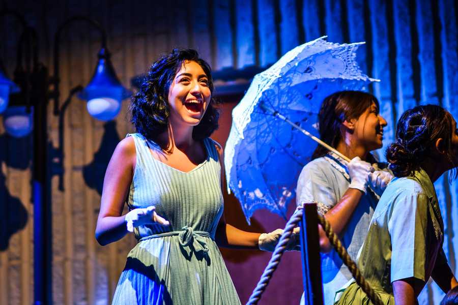 The camp usually puts on six plays in both a proscenium and black box theatre