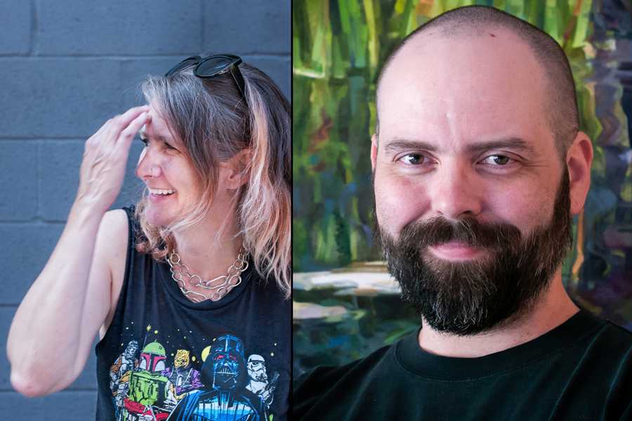 Claudia Pyne and Richard Sandrok