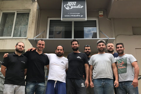 The RM Audio team