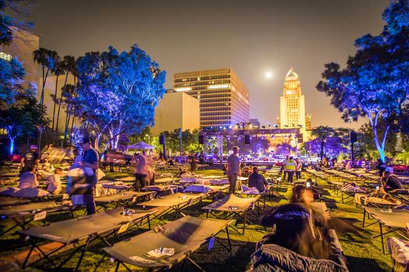 This was Max Richter’s first outdoor and largest performance of <I>Sleep</I>