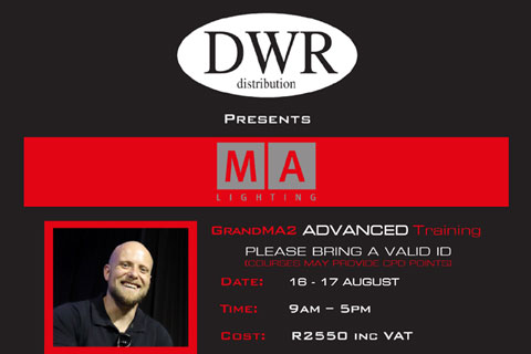 The course will be presented by Jannie de Jager from DWR Distribution