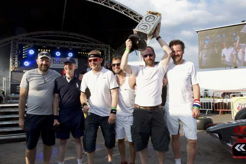 The Really Useful Group and their team Phantom Racers 2 finished first