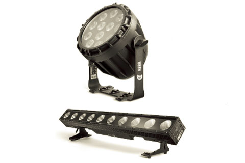 CLF's LEDbar PRO (top) and Hera