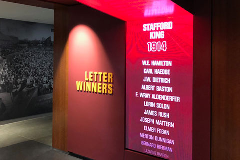 Advent installed an immersive LED video display