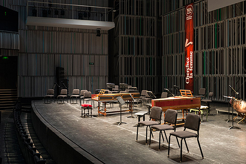 The recently refurbished Concertgebouw Brugge