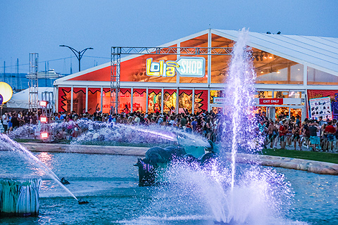 Bandit’s crew transformed the park into a wonderland