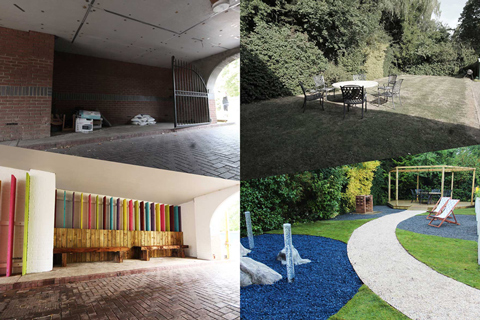 Somers Court - before and after