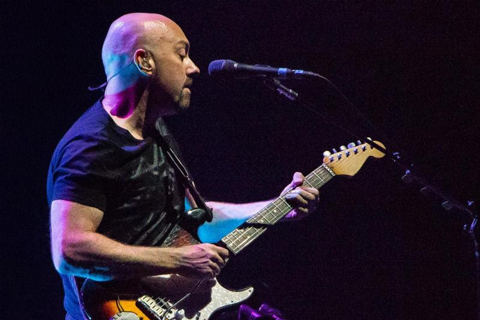 Brit Floyd's guitarist, vocalist and musical director, Damian Darlington