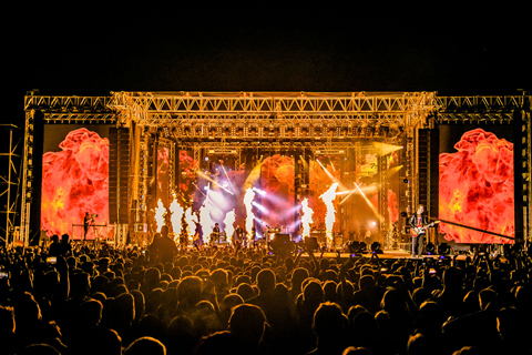 Prljavo Kazaliste at the Kranjceviceva stadium in Zagreb