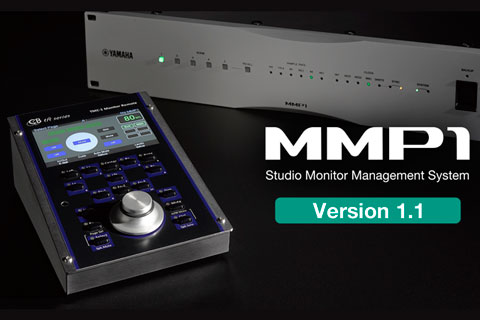 New firmware for the MMP1 studio monitor management system that adds refinements for the CB Electronics TMC-1 monitor controller was launched