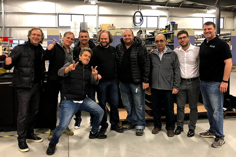 Fabian Valle, Ricardo Pegnotti, Nicolas Bitthof, Josh Sadd, Gustavo Costantino, Mariano Simonetta, Domingo Simonetta, Henry Hissrich, (front) Fabian Giordano