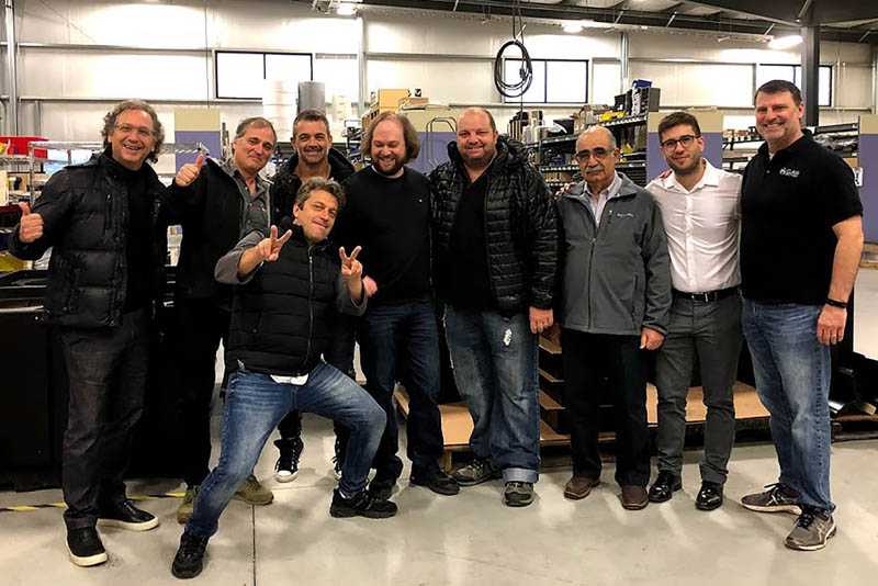 Fabian Valle, Ricardo Pegnotti, Nicolas Bitthof, Josh Sadd, Gustavo Costantino, Mariano Simonetta, Domingo Simonetta, Henry Hissrich, (front) Fabian Giordano