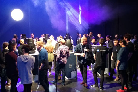 Student members benefit from the increased opportunity to network with lighting and video production professionals