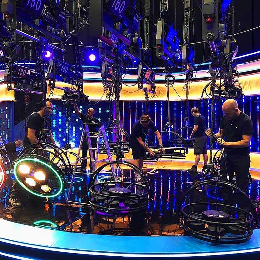 The Jonathan Ross Show has relocated to the recently re-vamped Television Centre