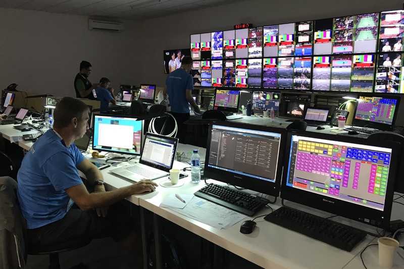 The tournament was broadcast throughout Asia and beyond