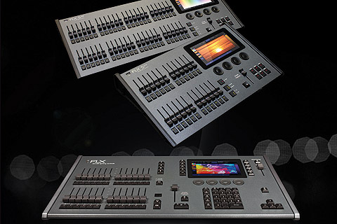 The FLX range of lighting consoles launched in 2015