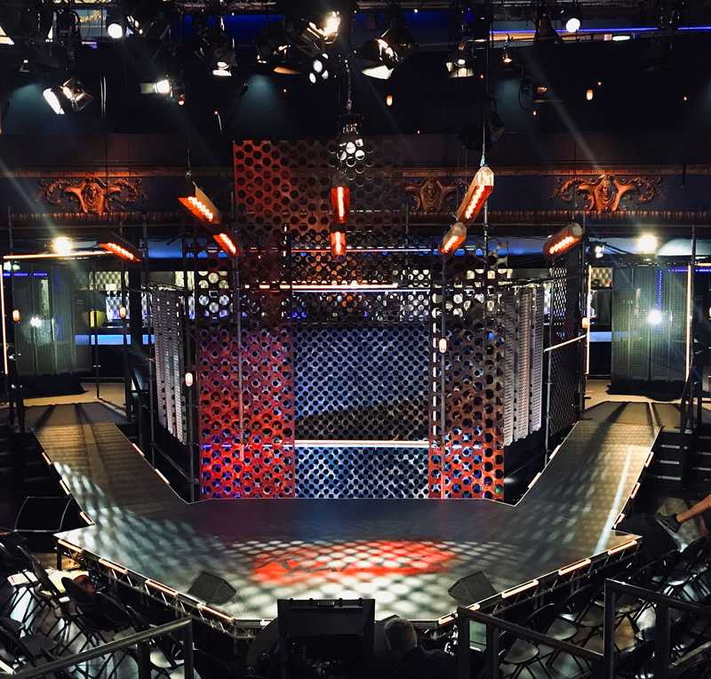 The installation incorporates a range of equipment from Version2 Lights