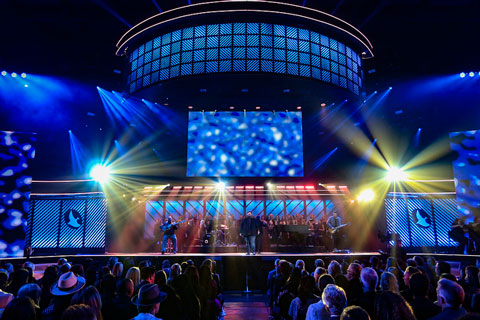 The night featured a lighting package provided by Bandit Lites