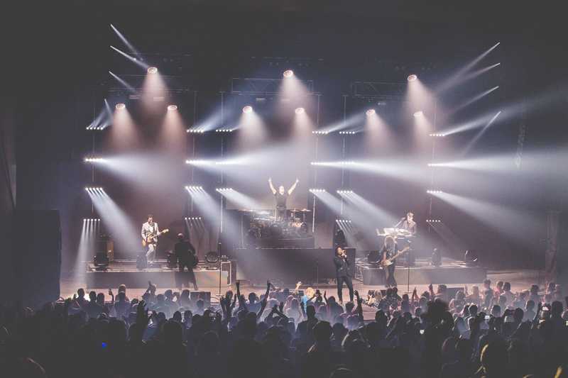 The Chauvet Professional Rogue fixtures were supplied by Axxis