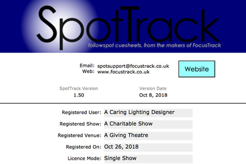 SpotTrack allows lighting practitioners to give a little back while working on their latest show