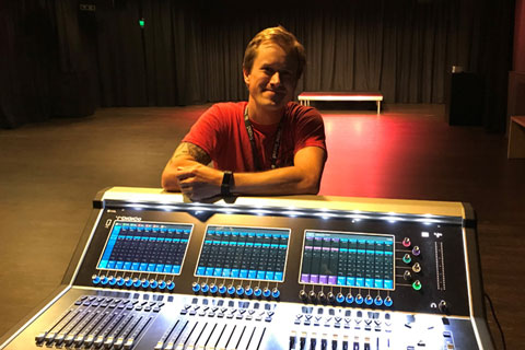 Magnus Opsahl Smaadahl, head of technical development at Riksscenen