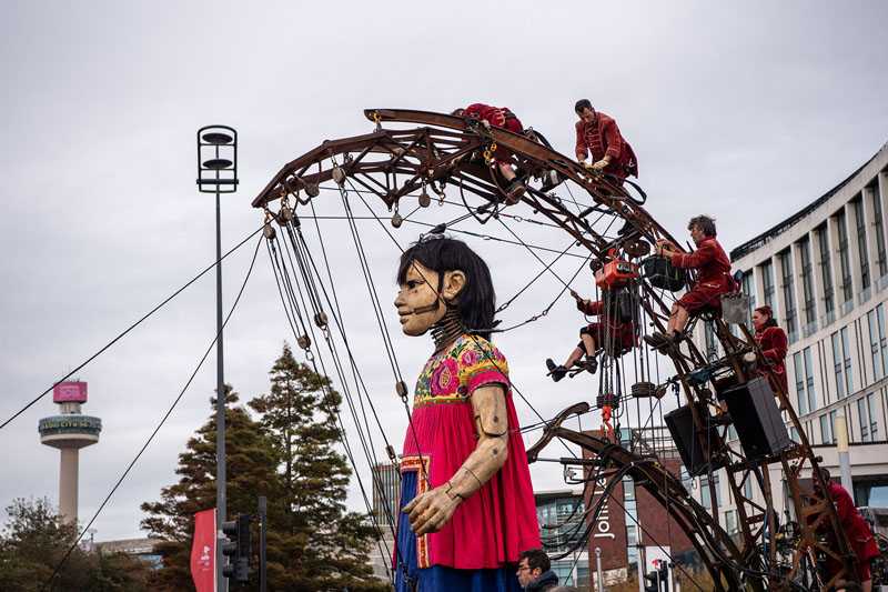 Giant Spectacular: walking tall on Merseyside