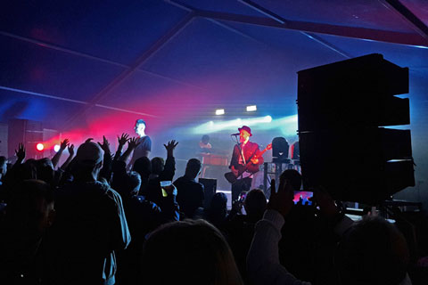 The HALO-A line array was supplied by Haugesund-based AV rental specialists, Livepro