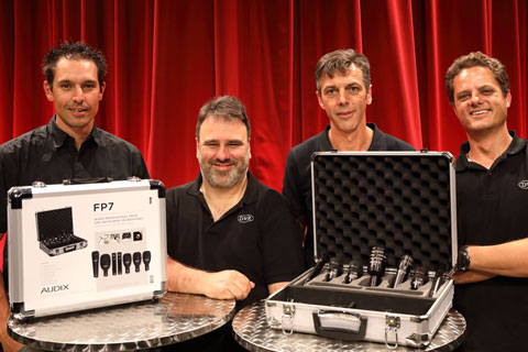 DWR Distribution’s Robert Izzett, Richard Smith, Duncan Riley and Bruce Riley