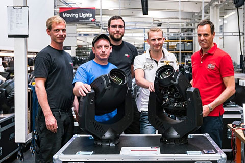 PRG has added impression S350 LED moving heads to its hire fleet