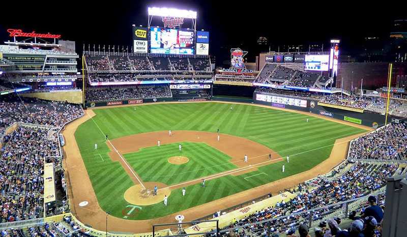 Target Field is home to baseball team Minnesota Twins