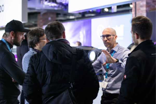 Customers from across Europe attended