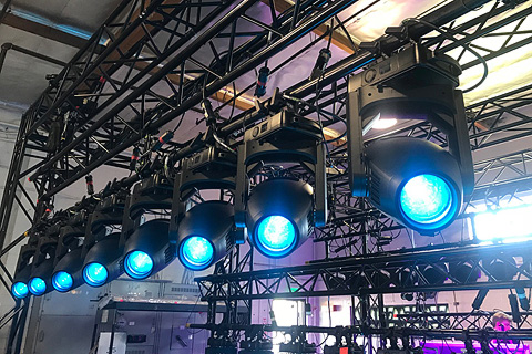 The first Ayrton fixtures purchased by Volt Lites