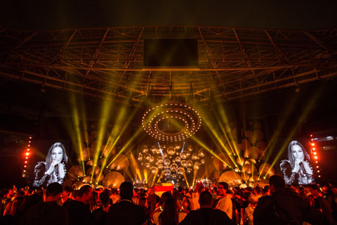 Ivete Sangalo has sold more than 15m albums (photo: Bruno Polengo)